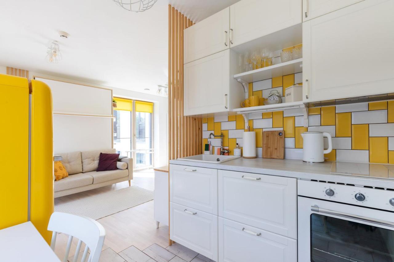 Yellow Studio Paupys Apartment Вилнюс Екстериор снимка