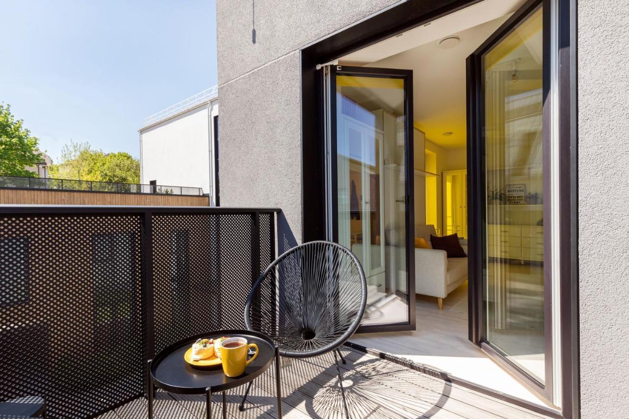 Yellow Studio Paupys Apartment Вилнюс Екстериор снимка